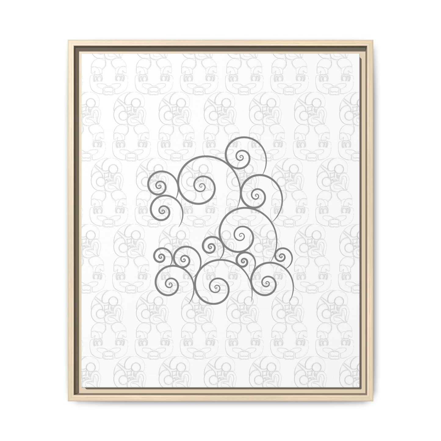 Hei Tiki Abstract Swirl
