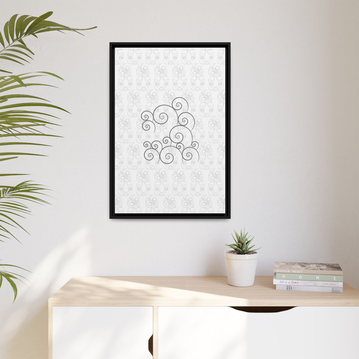 Hei Tiki Abstract Swirl