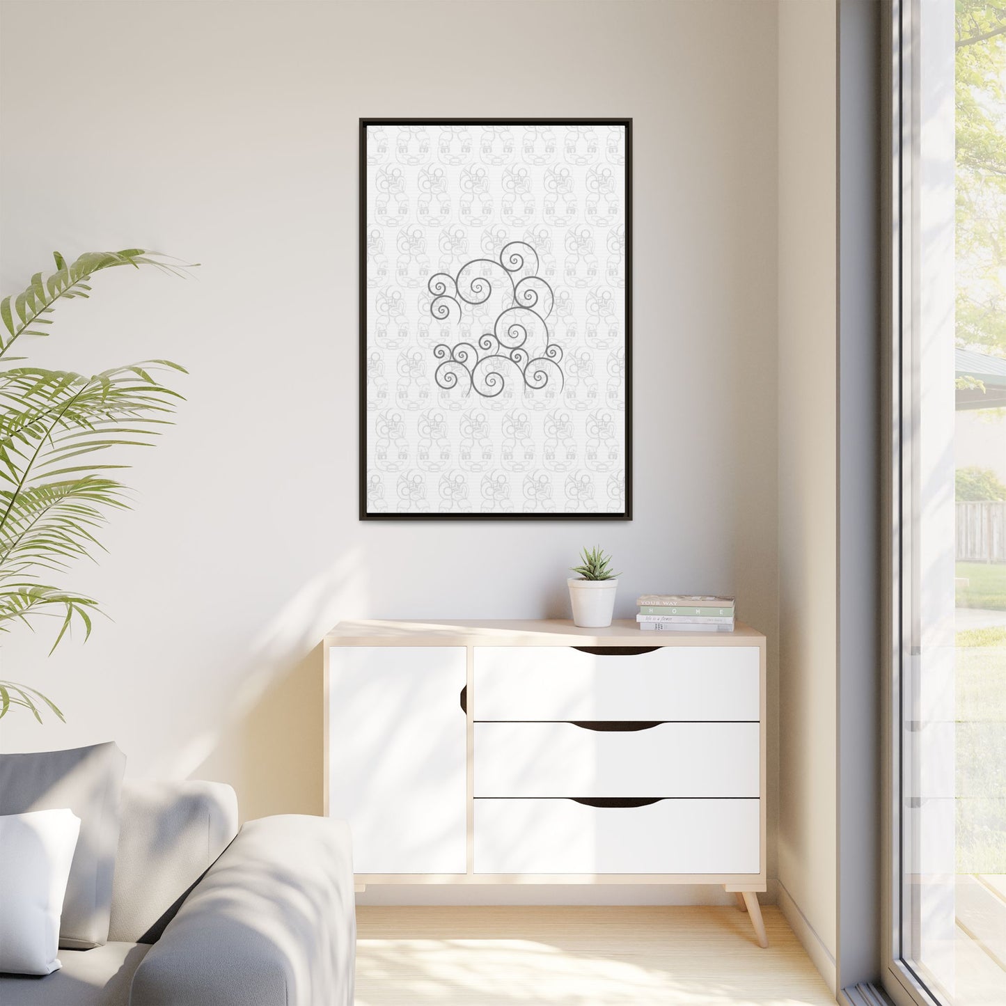 Hei Tiki Abstract Swirl