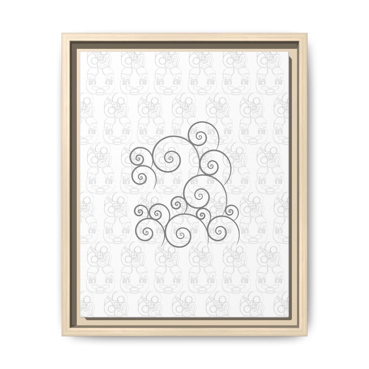 Hei Tiki Abstract Swirl
