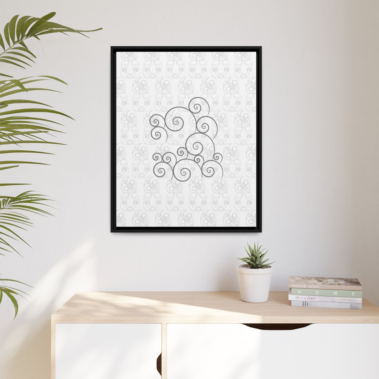 Hei Tiki Abstract Swirl