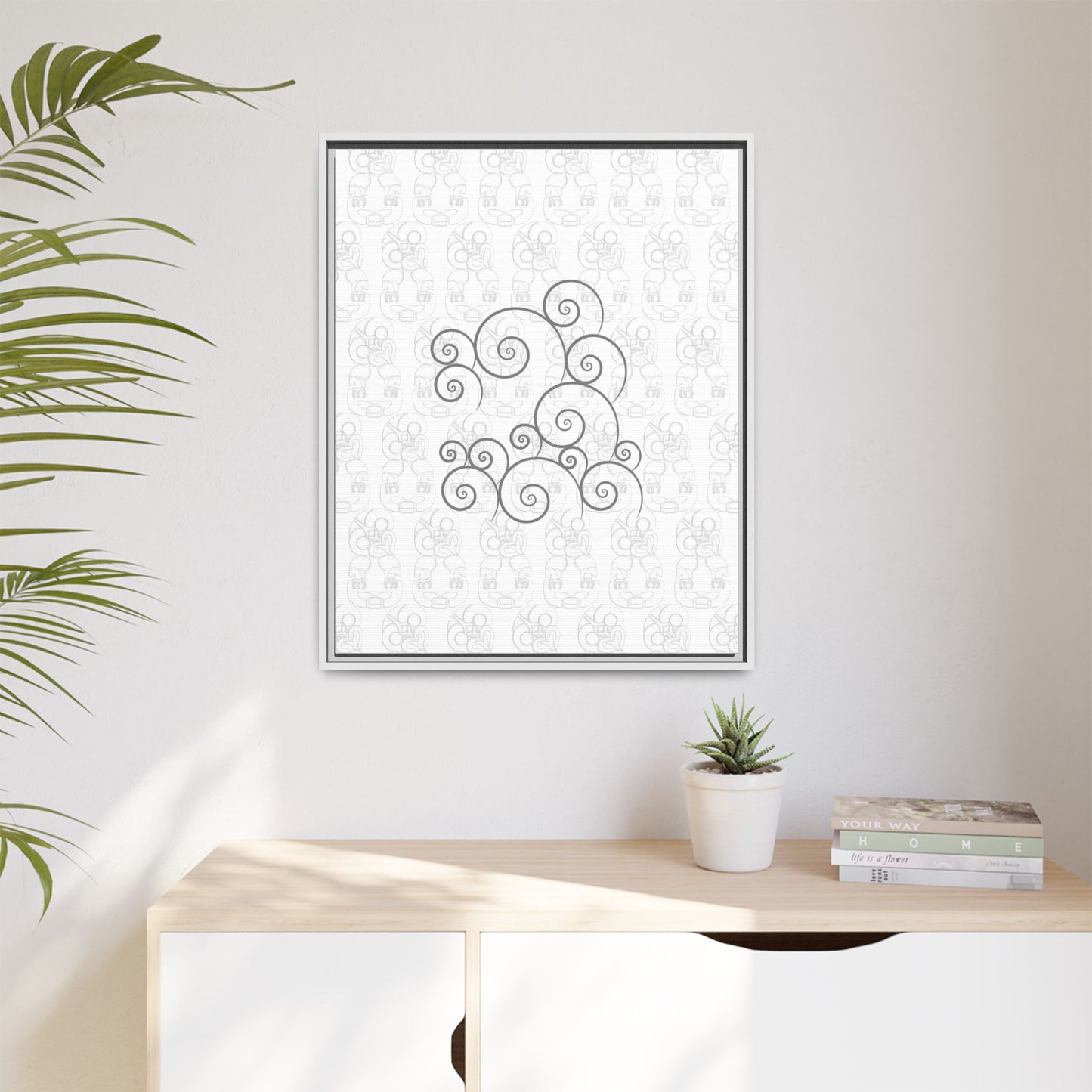 Hei Tiki Abstract Swirl