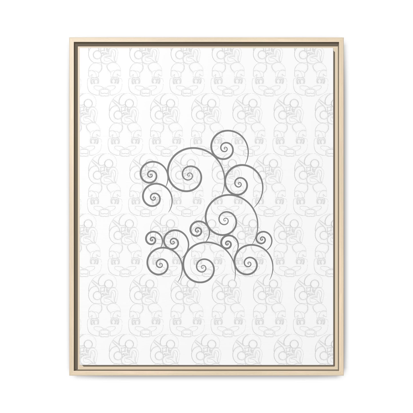 Hei Tiki Abstract Swirl
