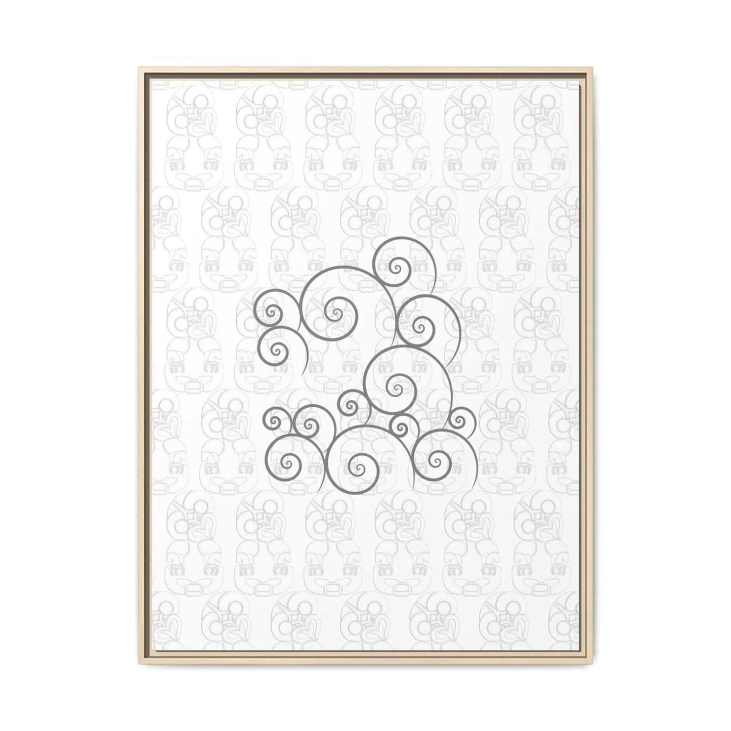 Hei Tiki Abstract Swirl