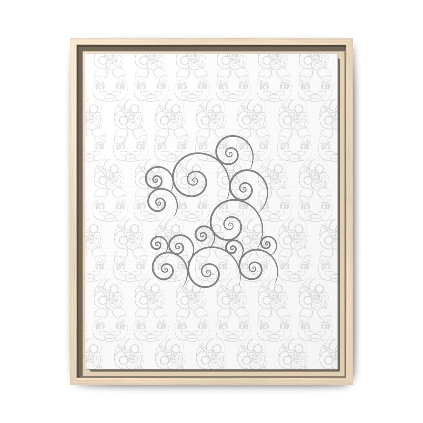 Hei Tiki Abstract Swirl