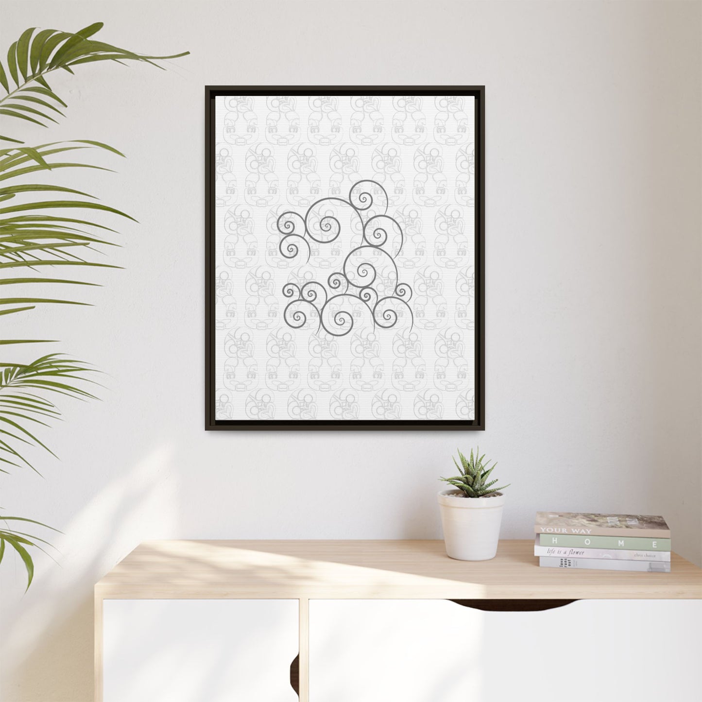 Hei Tiki Abstract Swirl