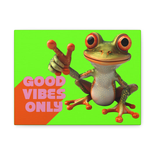 Good Vibes Frog