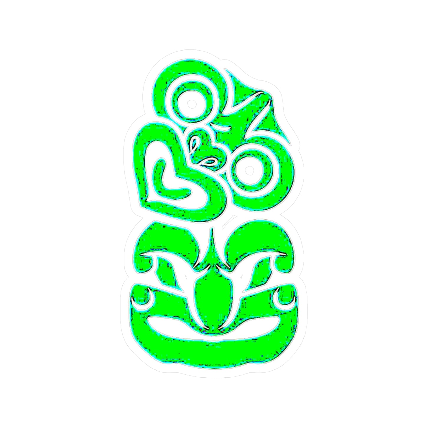 Hei Tiki Neon Green