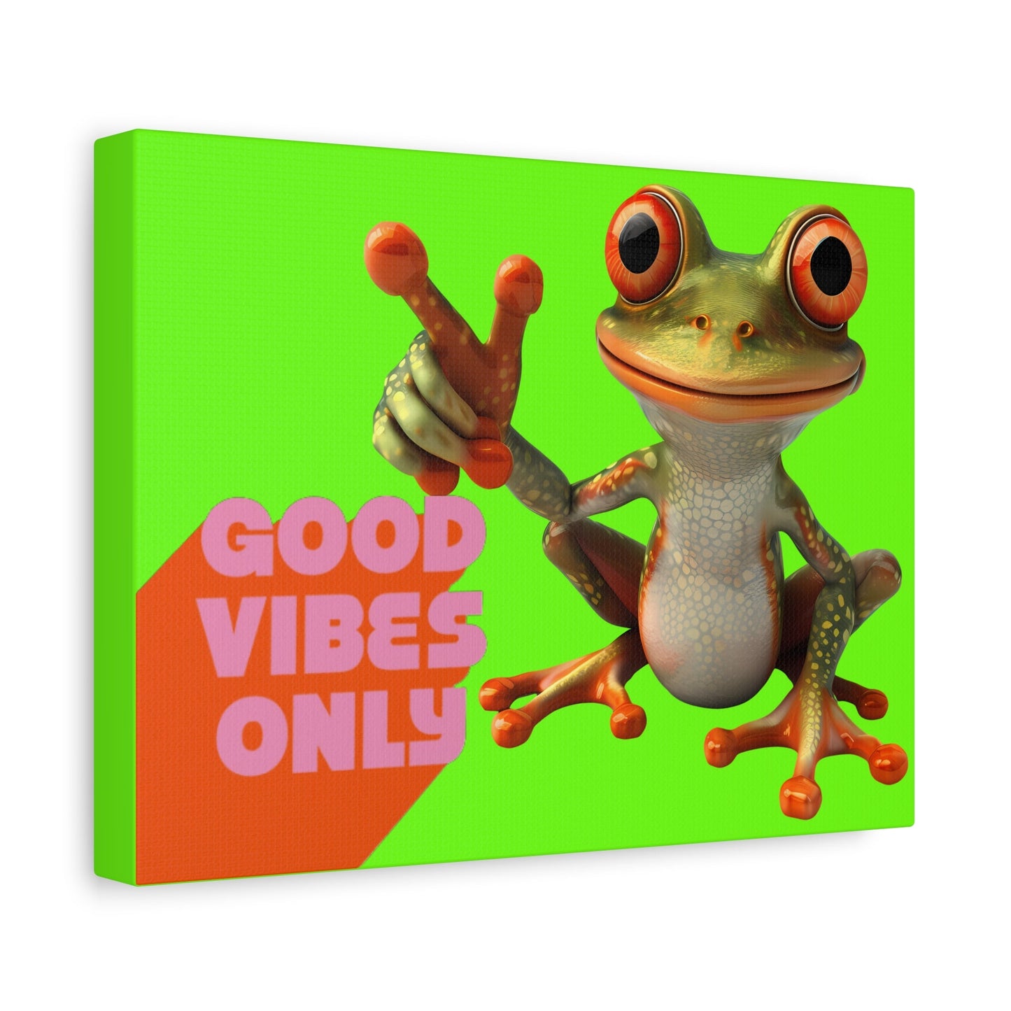 Good Vibes Frog
