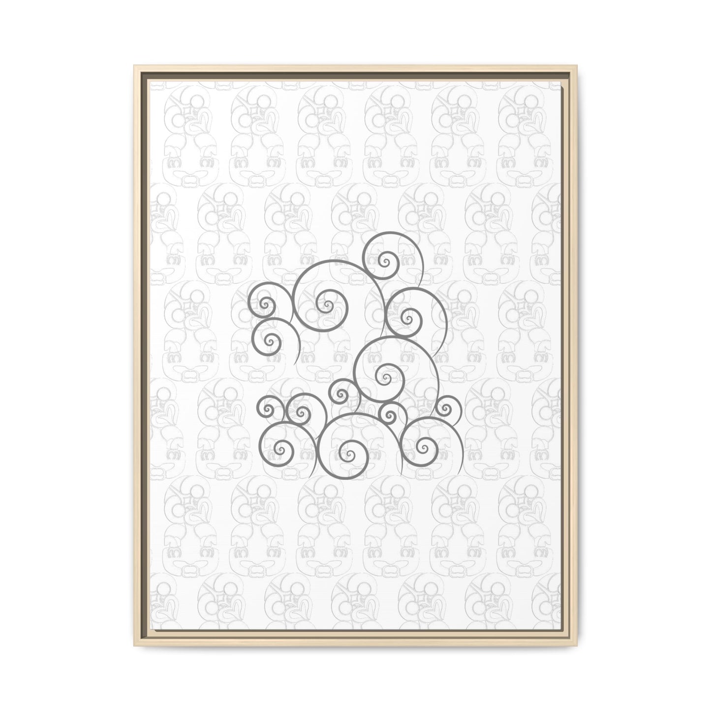 Hei Tiki Abstract Swirl